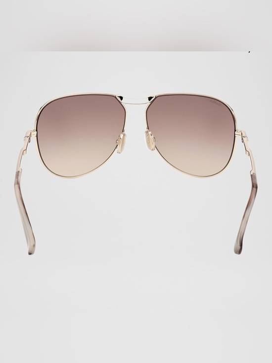 New. Max Mara Miller-2 Metal Aviator Sunglasses main image 4